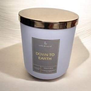 Life In Lilac Down to Earth Santal & Vetiver Candle